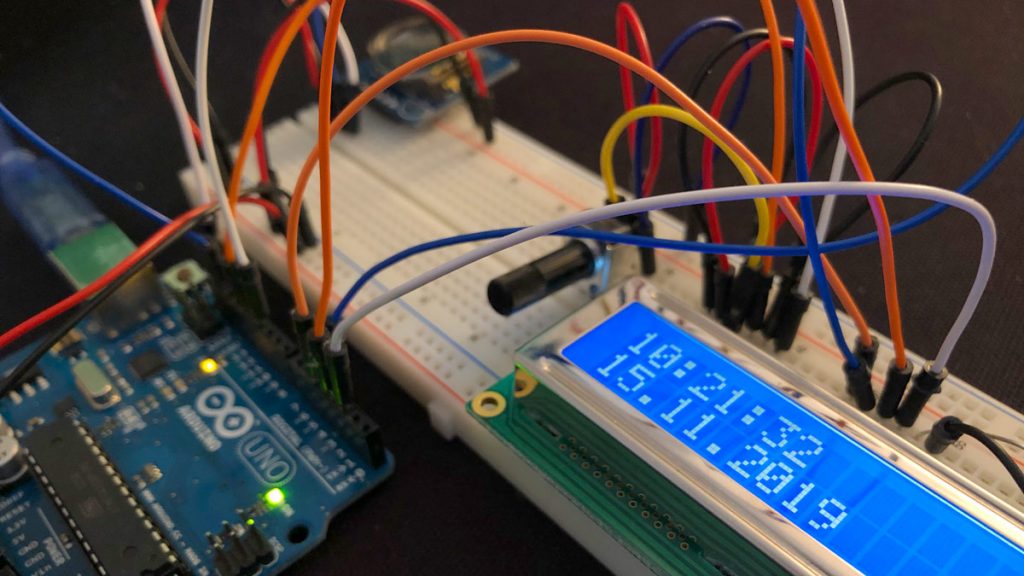 Arduino Real Time Clock (RTC) and Display LCD
