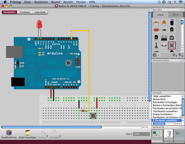 Mittels Taster Leuchtprogramme weiterschalten - Deutsch - Arduino Forum