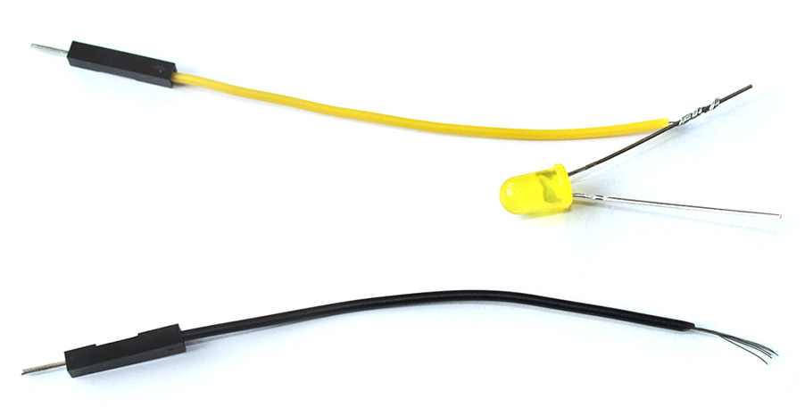Kabel mit LED verbinden