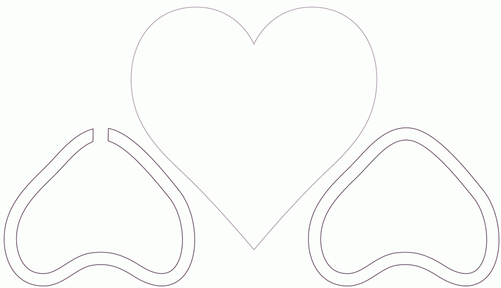Arduino Valentinstag Romantisches Herz Schablonen