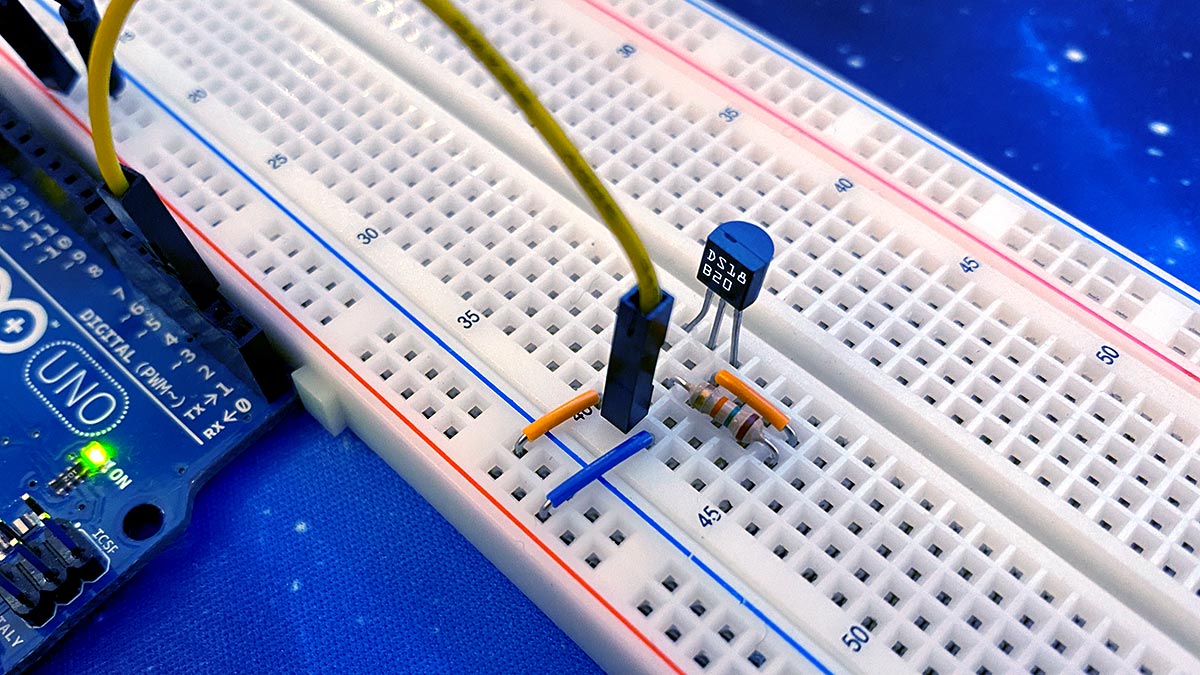 Arduino DS18B20 Digitaler Temperatursensor